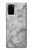 S2845 Texture en marbre gris Etui Coque Housse pour Samsung Galaxy S20 Plus, Galaxy S20+