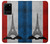 S2859 Drapeau France millésimé Tour Eiffel Etui Coque Housse pour Samsung Galaxy S20 Plus, Galaxy S20+