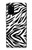 S3056 Zèbre Texture Imprimé graphique Peau Etui Coque Housse pour Samsung Galaxy S20 Plus, Galaxy S20+
