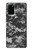 S3293 Urban Noir Camo Camouflage Etui Coque Housse pour Samsung Galaxy S20 Plus, Galaxy S20+