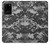 S3293 Urban Noir Camo Camouflage Etui Coque Housse pour Samsung Galaxy S20 Plus, Galaxy S20+