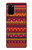 S3404 Aztèques Motif Etui Coque Housse pour Samsung Galaxy S20 Plus, Galaxy S20+