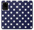 S3533 Bleu à pois Etui Coque Housse pour Samsung Galaxy S20 Plus, Galaxy S20+