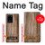 S0599 Bois imprimé graphique Etui Coque Housse pour Samsung Galaxy S20 Ultra