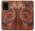 S0603 Bois imprimé graphique Etui Coque Housse pour Samsung Galaxy S20 Ultra
