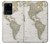 S0604 Carte du monde Etui Coque Housse pour Samsung Galaxy S20 Ultra