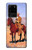 S0772 Cowboy occidental Etui Coque Housse pour Samsung Galaxy S20 Ultra