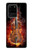 S0864 Violon feu Etui Coque Housse pour Samsung Galaxy S20 Ultra