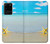S0911 Détendez-vous à la plage Etui Coque Housse pour Samsung Galaxy S20 Ultra