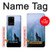 S0935 Loup Hurlant dans la forêt Etui Coque Housse pour Samsung Galaxy S20 Ultra