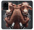 S1271 Vache Folle Etui Coque Housse pour Samsung Galaxy S20 Ultra