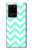 S1723 Monnaie Chevron Zigzag Etui Coque Housse pour Samsung Galaxy S20 Ultra