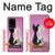 S1832 Chat d'amour Etui Coque Housse pour Samsung Galaxy S20 Ultra