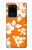 S2245 Hawai Hibiscus Motif orange Etui Coque Housse pour Samsung Galaxy S20 Ultra