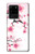 S2359 Fleur de prunier Etui Coque Housse pour Samsung Galaxy S20 Ultra
