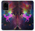 S2486 Arc en ciel espace de nébuleuse Licorne Etui Coque Housse pour Samsung Galaxy S20 Ultra