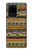 S2860 Boho Hippie Motif aztèque Etui Coque Housse pour Samsung Galaxy S20 Ultra