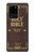 S2889 Holy Bible King James Version Couverture Etui Coque Housse pour Samsung Galaxy S20 Ultra
