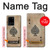 S2928 Ace Carte pique millésimé Etui Coque Housse pour Samsung Galaxy S20 Ultra