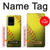 S3031 Softball balle jaune Etui Coque Housse pour Samsung Galaxy S20 Ultra