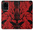 S3325 Corbeau Noir Sang Arbre Etui Coque Housse pour Samsung Galaxy S20 Ultra