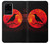 S3328 Corbeau Rouge Lune Etui Coque Housse pour Samsung Galaxy S20 Ultra S3328 Corbeau Rouge Lune Etui Coque Housse pour Samsung Galaxy S20 Ultra