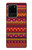 S3404 Aztèques Motif Etui Coque Housse pour Samsung Galaxy S20 Ultra