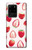 S3481 fraise Etui Coque Housse pour Samsung Galaxy S20 Ultra