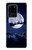 S3508 Noël Père Noël Lune Etui Coque Housse pour Samsung Galaxy S20 Ultra