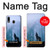 S0935 Loup Hurlant dans la forêt Etui Coque Housse pour Samsung Galaxy A20, Galaxy A30