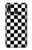 S1611 Échiquier Damier Noir Blanc Etui Coque Housse pour Samsung Galaxy A20, Galaxy A30