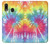 S1697 Tie Dye coloré imprimé graphique Etui Coque Housse pour Samsung Galaxy A20, Galaxy A30