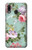 S2178 Peinture Fleur Art Floral Etui Coque Housse pour Samsung Galaxy A20, Galaxy A30