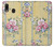 S2229 Fleurs millésimé Etui Coque Housse pour Samsung Galaxy A20, Galaxy A30