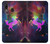 S2486 Arc en ciel espace de nébuleuse Licorne Etui Coque Housse pour Samsung Galaxy A20, Galaxy A30
