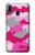 S2525 Rose Camo camouflage Etui Coque Housse pour Samsung Galaxy A20, Galaxy A30
