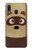S2825 Mignon raton laveur animé Dessin Etui Coque Housse pour Samsung Galaxy A20, Galaxy A30