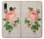 S3079 Rose Rose millésimé Etui Coque Housse pour Samsung Galaxy A20, Galaxy A30