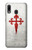 S3200 Ordre de Santiago Croix de Saint-Jacques Etui Coque Housse pour Samsung Galaxy A20, Galaxy A30