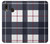 S3452 Plaid en tissu Etui Coque Housse pour Samsung Galaxy A20, Galaxy A30