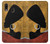 S3453 Africaine Reine Néfertiti Silhouette Etui Coque Housse pour Samsung Galaxy A20, Galaxy A30