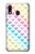 S3499 Motif coloré coeur Etui Coque Housse pour Samsung Galaxy A20, Galaxy A30