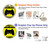 S3515 Travail de joueur Etui Coque Housse pour Samsung Galaxy A20, Galaxy A30