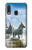 S0250 Cheval Blanc Etui Coque Housse pour Samsung Galaxy A20e