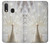 S1980 blanc Paon Etui Coque Housse pour Samsung Galaxy A20e