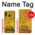S2618 Un Kilo Lingot d'or Etui Coque Housse pour Samsung Galaxy A20e