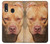 S2903 Chien américain Pitbull Etui Coque Housse pour Samsung Galaxy A20e