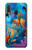 S3227 Monde sous-marin Dessin animé Etui Coque Housse pour Samsung Galaxy A20e