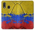 S3306 Colombie Drapeau de football graphique Millésime Etui Coque Housse pour Samsung Galaxy A20e