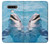S1291 Les Dauphins en Mer Etui Coque Housse pour LG Stylo 6